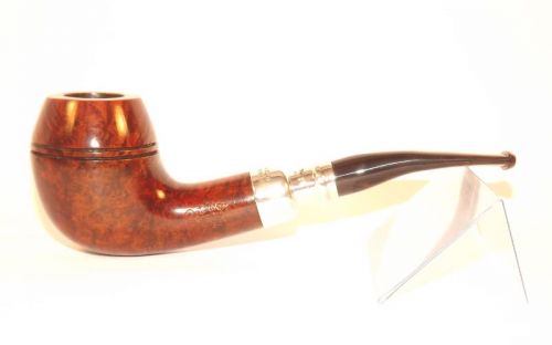 Peterson Pfeife Spigot Silver XL14 Irish F-lip