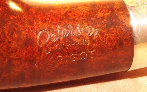 Peterson Pfeife Spigot Silver XL14 Irish F-lip