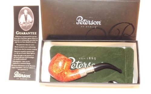 Peterson Pfeife Spigot Silver 68 Natural F-lip (9mm)