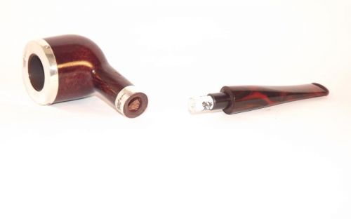 Peterson Pfeife Silver Cap 606 Dark