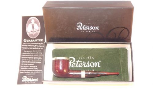 Peterson Pfeife Silver Cap 606 Dark