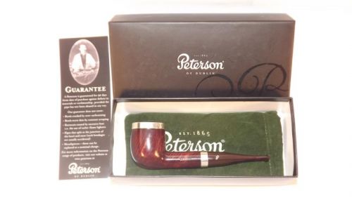 Peterson Pfeife Silver Cap 106 Dark