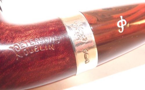 Peterson Pfeife Silver Cap 999 Dark