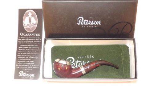 Peterson Pfeife Silver Cap 999 Dark