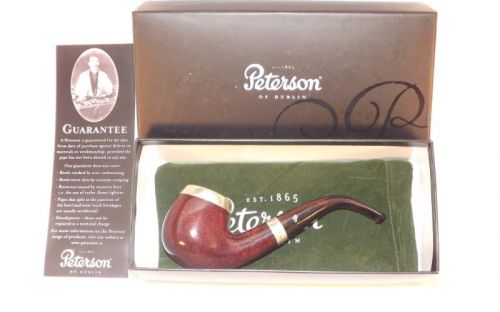 Peterson Pfeife Silver Cap 68 Dark