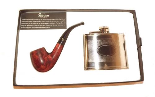 Peterson Pfeife Aran 69 + Geschenke Flasche