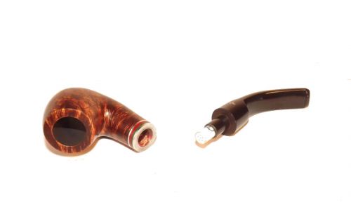 Peterson Pfeife Christmas pipe 221F-lip
