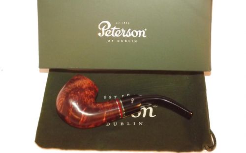 Peterson Pfeife Christmas pipe 221F-lip