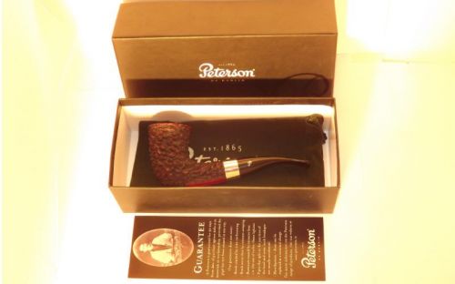 Peterson Pfeife Sherlock Holmes Mycroft Rustic F-lip (9mm)