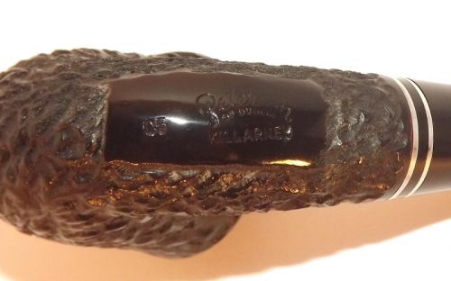Peterson Pfeife Killarney ASSTD 05 Black Rustic P-lip