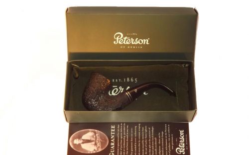 Peterson Pfeife Killarney ASSTD 05 Black Rustic P-lip