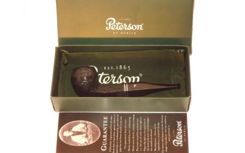Peterson Pfeife Killarney ASSTD 150 Black Rustic F-lip