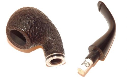 Peterson Pfeife Killarney ASSTD 03 Black Rustic P-lip