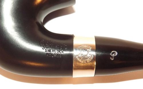 Peterson Pfeife Sherlock Holmes Original Ebony P-lip