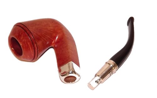 Peterson Pfeife Spigot Silver XL26 Natural F-lip