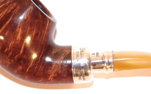 Peterson Pfeife Spigot Silver XL02 Flame Grain F-lip