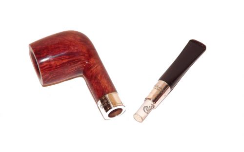 Peterson Pfeife Spigot Silver 106 Walnut F-lip