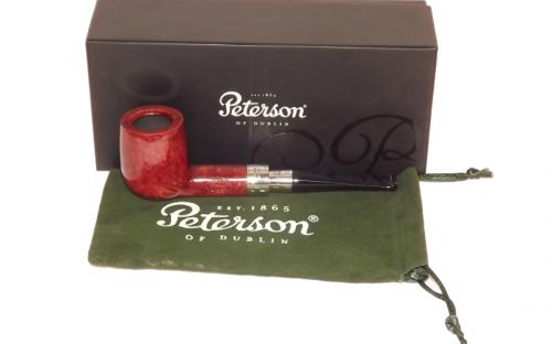 Peterson Pfeife Spigot Silver 106 Walnut F-lip