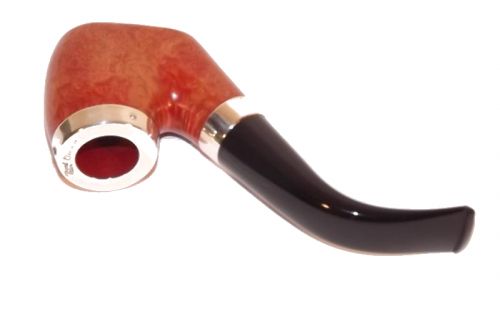 Peterson Pfeife Silver Cap 304 Natural F-lip