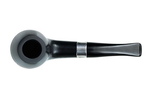 Peterson Pfeife Sherlock Holmes Deerstalker Ebony F-lip