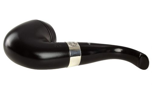 Peterson Pfeife Sherlock Holmes Baskerville Ebony P-lip (9mm)
