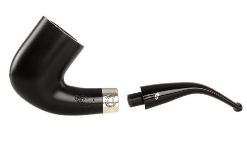 Peterson Pfeife Sherlock Holmes Rathbone Ebony F-lip