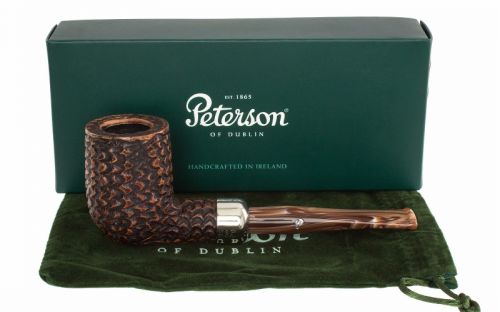 Peterson Pfeife Derry B56 Rustic F-lip
