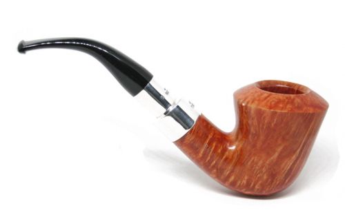 Peterson Pfeife Spigot Silver B10 Natural F-lip