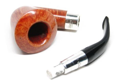 Peterson Pfeife Spigot Silver B10 Natural F-lip