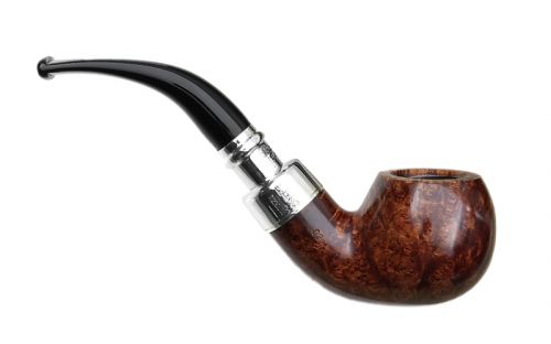 Peterson Pfeife Spigot Silver XL02 Walnut F-lip (9mm)