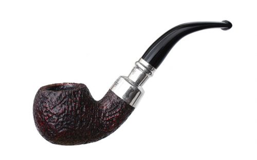 Peterson Pfeife Spigot Silver 03 Sand F-lip