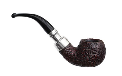 Peterson Pfeife Spigot Silver 03 Sand F-lip