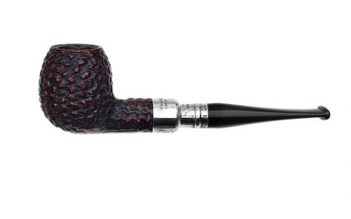 Peterson Pfeife Spigot Silver 87 Ebony F-lip