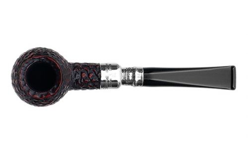 Peterson Pfeife Spigot Silver 87 Ebony F-lip