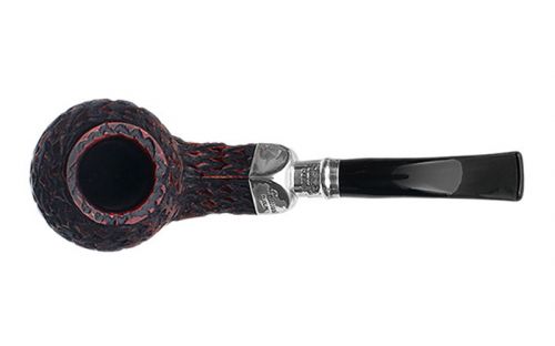 Peterson Pfeife Spigot Silver XL15 Rustic F-lip