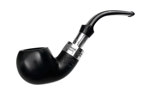 Peterson Pfeife Spigot Silver XL02 Ebony F-lip