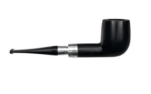Peterson Pfeife Spigot Silver 106 Black F-lip