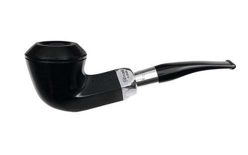 Peterson Pfeife Spigot Silver B5 Ebony F-lip