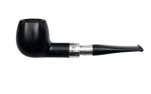 Peterson Pfeife Spigot Silver 87 Ebony F-lip