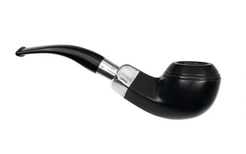Peterson Pfeife Spigot Silver 80S Ebony F-lip