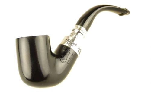 Peterson Pfeife Spigot Silver 338 Ebony P-lip