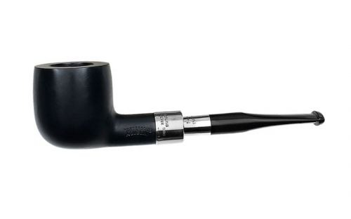 Peterson Pfeife Spigot Silver 606 Ebony F-lip