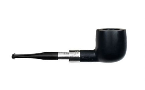 Peterson Pfeife Spigot Silver 606 Ebony F-lip