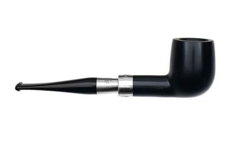 Peterson Pfeife Spigot Silver X105 Black F-lip