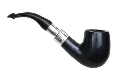 Peterson Pfeife Spigot Silver 69 Black P-lip