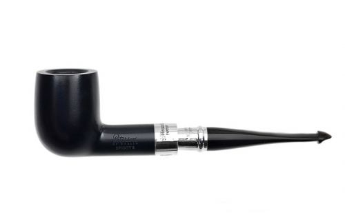 Peterson Pfeife Spigot Silver X105 Ebony P-lip