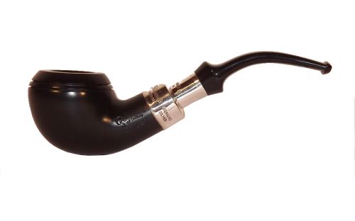 Peterson Pfeife Spigot Silver 999 Ebony F-lip
