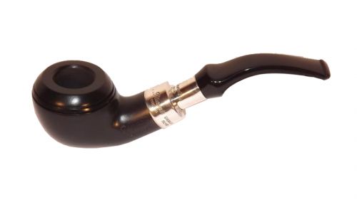 Peterson Pfeife Spigot Silver 999 Ebony F-lip