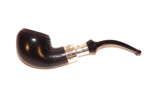 Peterson Pfeife Spigot Silver 999 Ebony F-lip