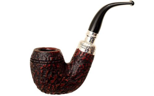 Peterson Pfeife Spigot Silver XL12 Rustic F-lip